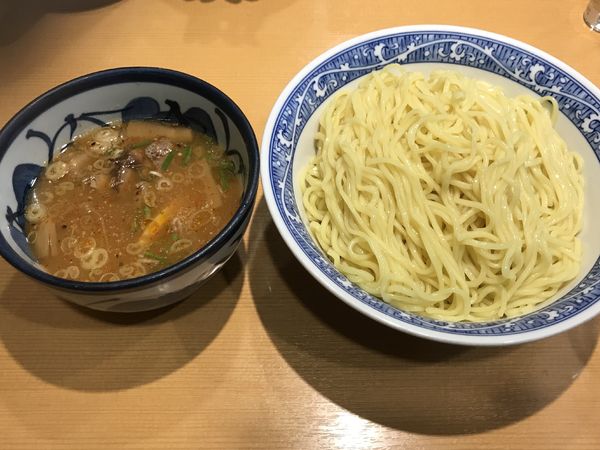 「特製つけ麺　大盛」@中華そば 青葉 川崎アゼリア店の写真