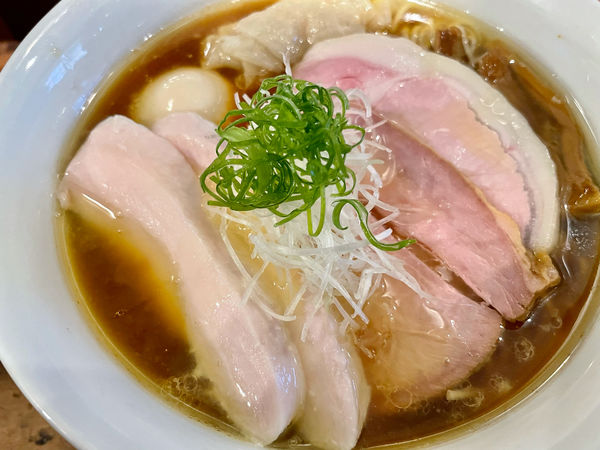 「特製中華そば」@中華そば しば田の写真