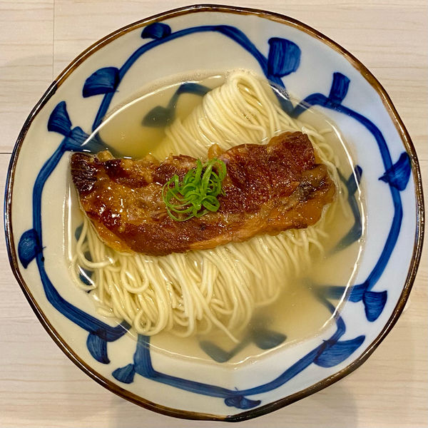 「鯛煮干しの塩そば ¥750円」@タナカ ロボの写真