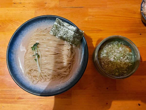 「昆布水の塩つけ麺」@貝出汁ラーめん クラムの写真