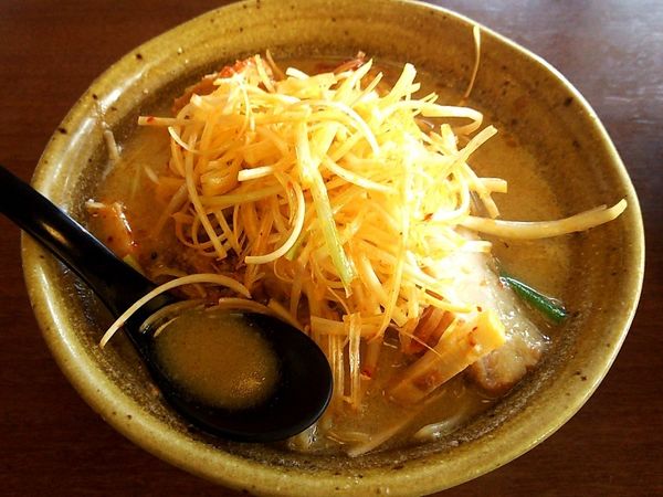 「九州麦味噌肉ネギらーめん」@麺場 田所商店 辻堂店の写真