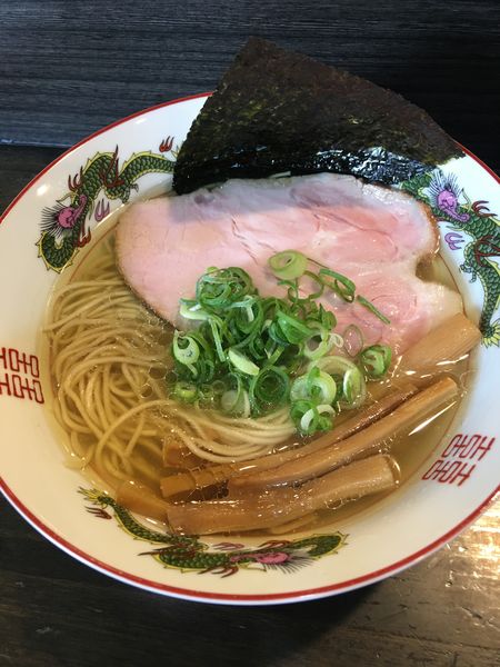 「鶏ラーメン塩　800円」@燵家製麺の写真