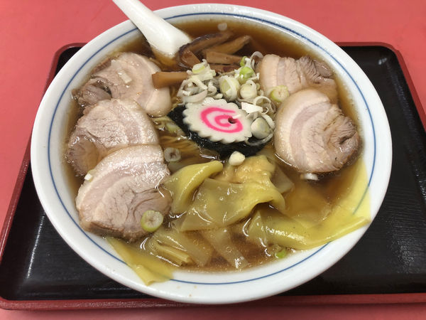 「焼豚ワンタンメン」@中華料理 一元の写真