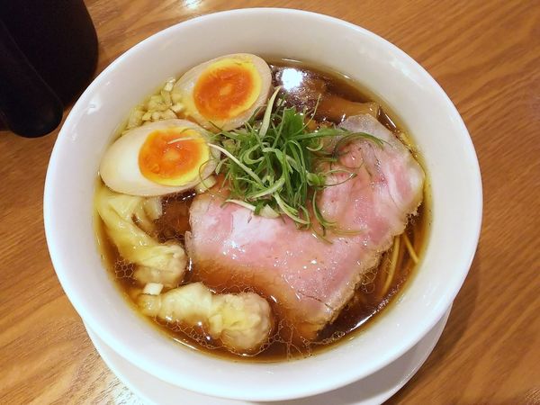 「特製中華そば　1100円」@中華そば 二階堂の写真