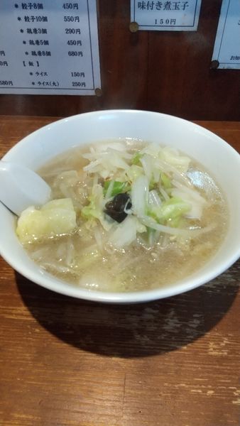 「タンメン」@麺屋 田力の写真