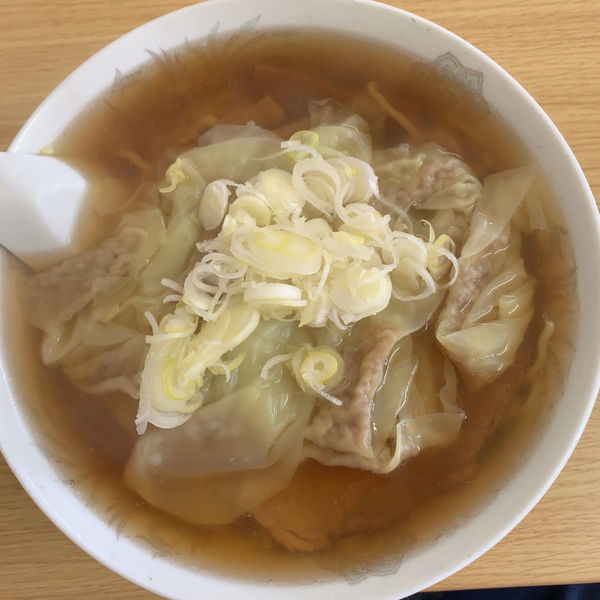 「ワンタン麺」@あらそばの写真