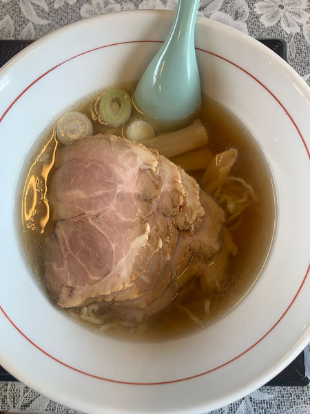 「チャーシュー中華そば」@中華そば・定食 駅前食堂の写真