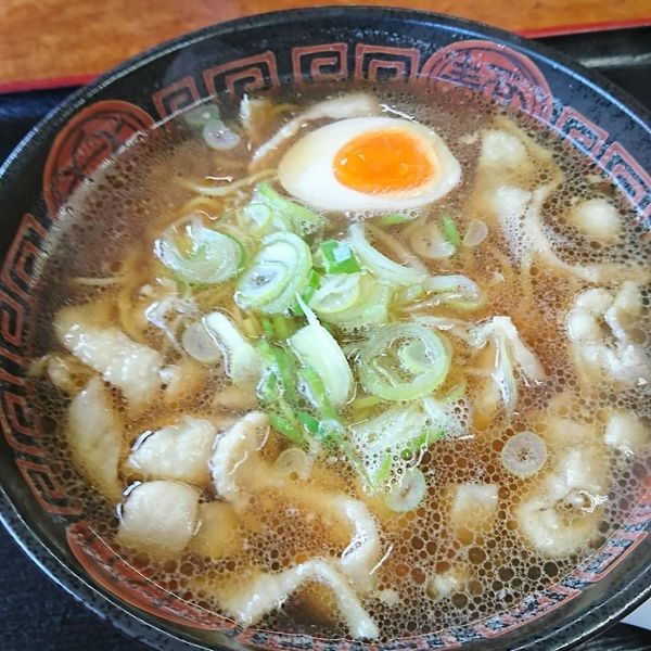 「鶏皮ラーメン」@ラーメン幸味の写真