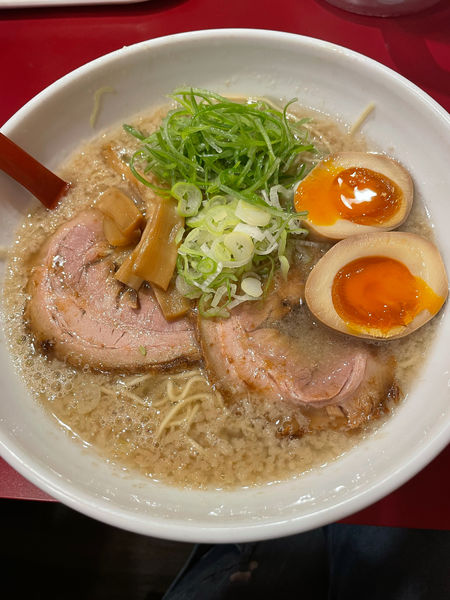 「らーめん大盛味玉」@らーめん 味里 misatoの写真