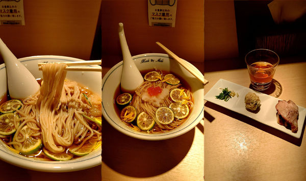 「日替わり限定『冷やしすだち蕎麦(¥950)』」@中華蕎麦 あお木 secondの写真