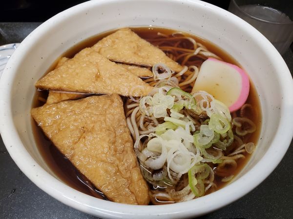 「きつねそば」@相州蕎麦 相鉄ライフ三ツ境店の写真