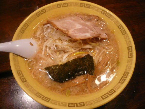 「葱麺（細麺、硬め、脂少なめ）」@江川亭 武蔵村山店の写真