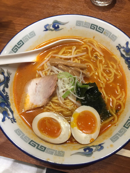 「辛味噌ラーメン」@旭川らーめん 男旭山の写真