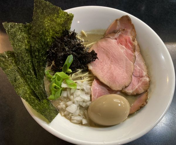 「特製濃厚そば＋和え玉」@麺処 晴の写真