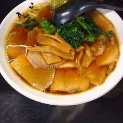 チャーシューめん(生姜醤油)