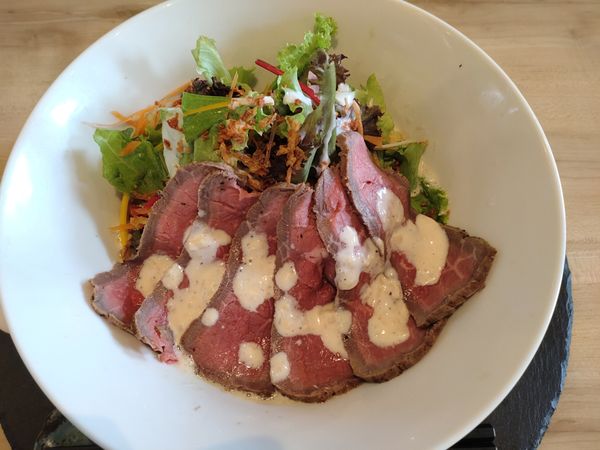 「ローストビーフパレット　（Ｓ）　１０００円」@JUNK NOODLE FACTORYの写真