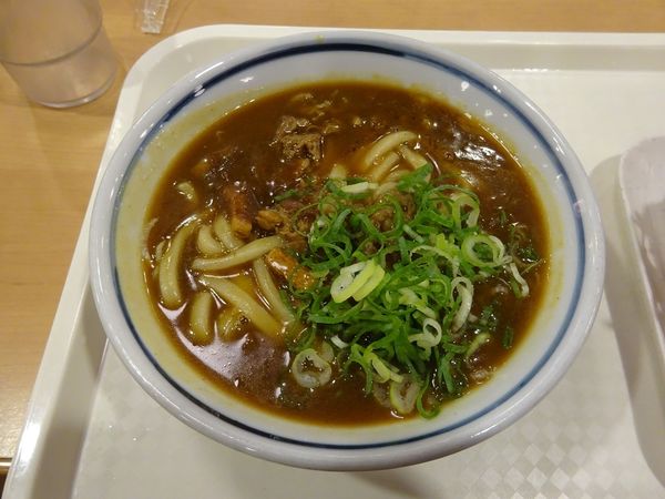 「カレーうどん」@つるまる 茨木店の写真