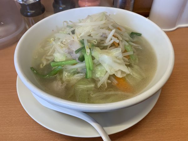 「野菜たっぷりタンメン・麺少なめ」@熱烈中華食堂 日高屋 JR馬橋東口店の写真