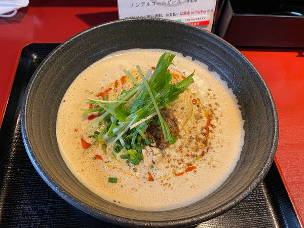「濃厚胡麻担担麺1,000円」@間借り担担麺 Enの写真