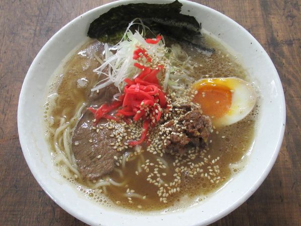「鹿ラーメン（1,100円）」@タバジビエキッチンカーの写真
