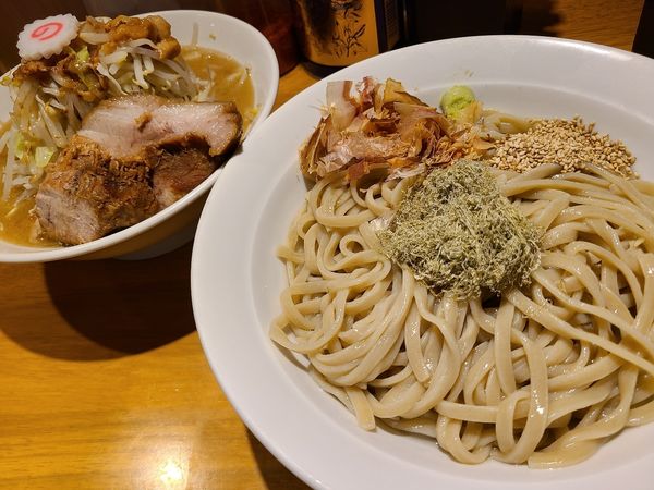 「昆布水の塩生姜つけ麺」@麺屋 神工の写真