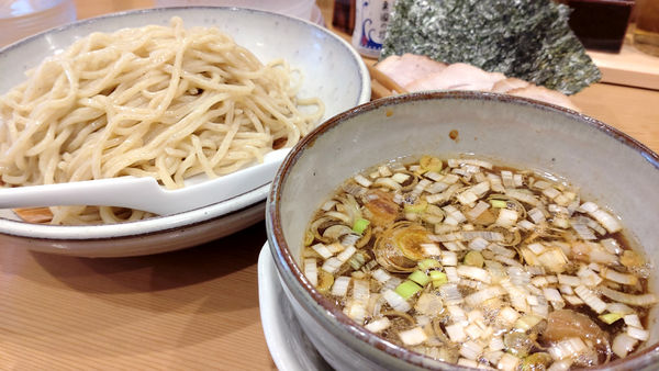 「【昼】特製つけそば」@中華そば 笑歩の写真