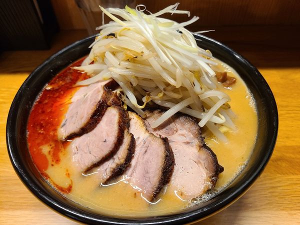 「辛味噌チャーシュー麺」@味噌っ子 ふっくの写真