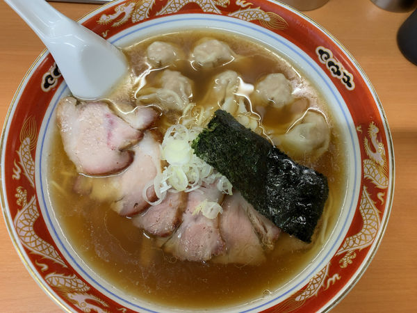 「チャーシューワンタンメン1520円、」@支那ソバ かづ屋の写真
