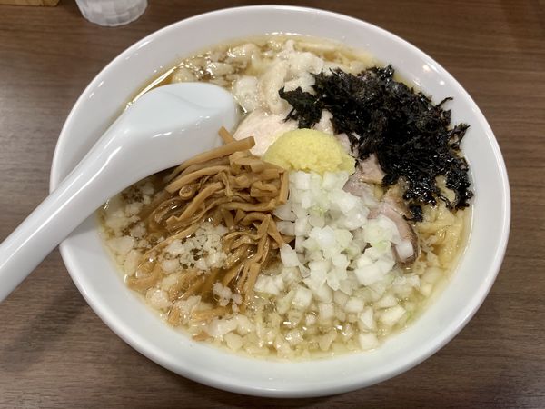 「背脂生姜醤油(並盛)890円」@煮干し中華そば 山形屋の写真