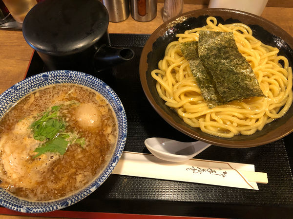 「つけ麺（大・あつもり）」@大衆らーめん酒場 桔梗の写真