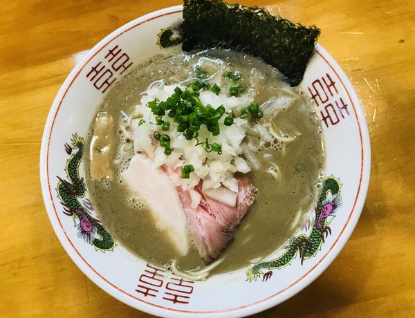 「濃厚煮干そば」@麺屋 謝の写真