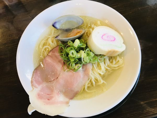 「貝塩らぅめん（朝）」@ラゥメン大地の写真