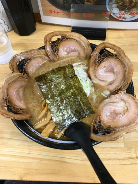 「一宮味噌チャーシューめん　900円」@名糖食堂の写真