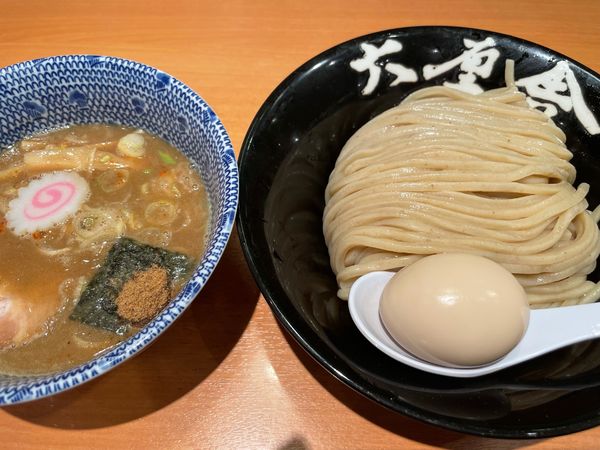 「味玉つけめん(950円)」@六厘舎の写真