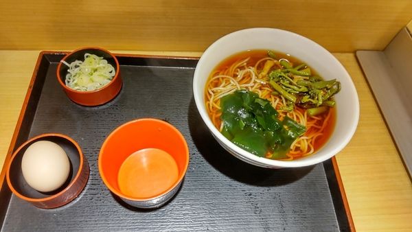 「朝そば」@いろり庵きらく 池袋店の写真