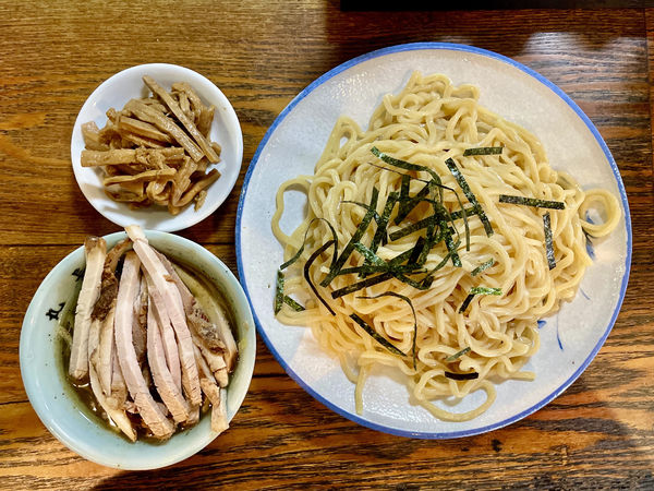「竹の子チャーシューつけそば」@丸長 荻窪本店の写真