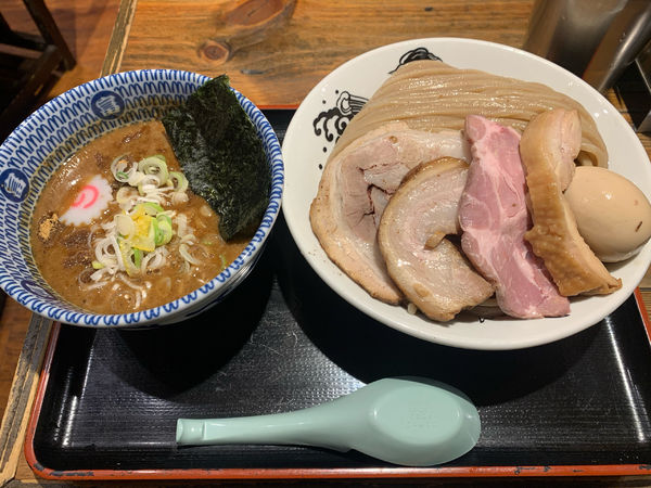 「濃厚特製つけ麺」@松戸中華そば 富田食堂の写真
