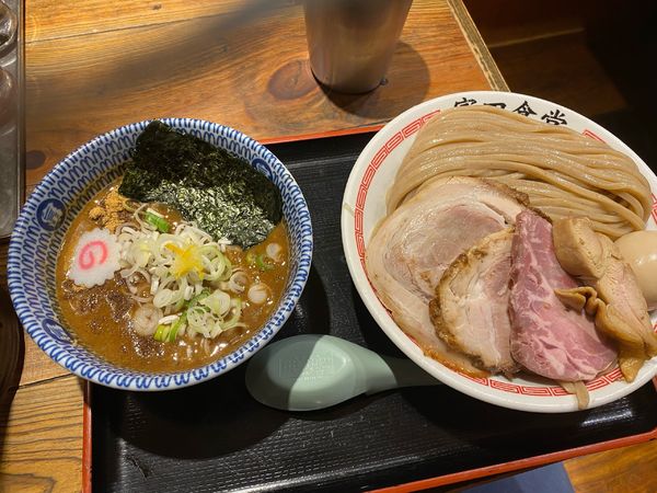 「濃厚特製つけ麺」@松戸中華そば 富田食堂の写真