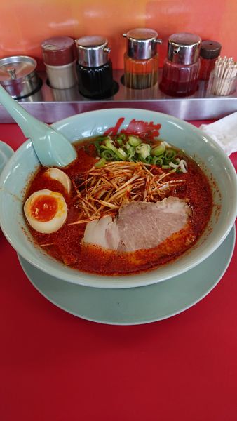 「ウルトラ激辛ラーメン」@山岡家 越谷レイクタウン店の写真