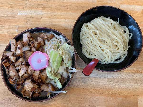 「チャーシュー野菜つけそば」@麺屋あがらの写真