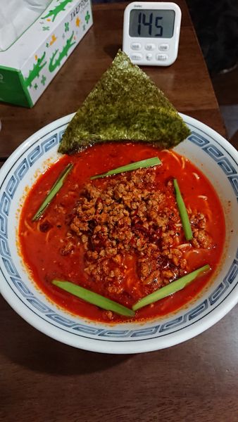 「大悪魔ラーメン」@鶏桜の写真