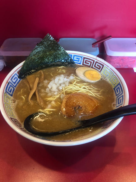 「醤油豚骨」@長浜らーめん 世田谷店の写真