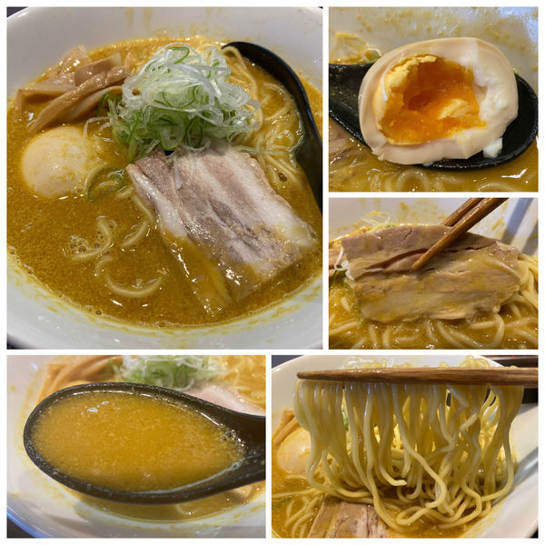 「【限定】濃厚海老そば（大盛り）950円」@麺処 福吉 本店の写真