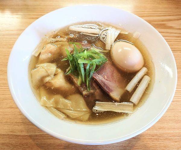「特製もち小麦の煮干そば【期間·数量限定】」@麺 㐂色の写真