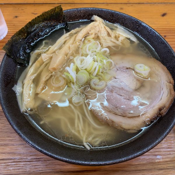 「しおそば720円」@中華そば 北炎の写真