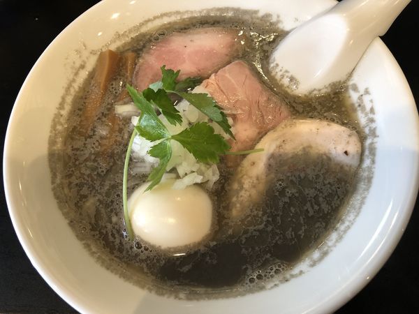 「伊吹にぼスペシャル(塩)＋和え玉」@中華蕎麦 ごとうの写真