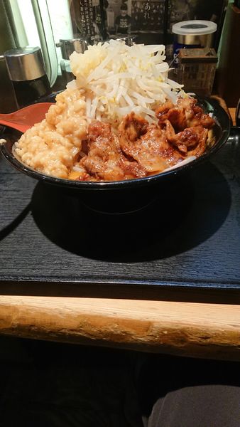 「炙り味噌二郎」@マルキン本舗 百年味噌ラーメンの写真