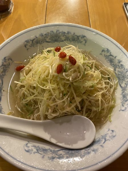 「【限定】涼風鶏そば　９８０円」@中国ラーメン 揚州商人 新横浜店の写真