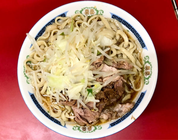 「★小ラーメン豚入り🍜¥600」@ラーメン二郎 目黒店の写真