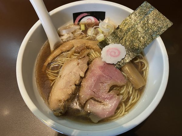 「にぼしそば　850円」@おおぜき中華そば店の写真